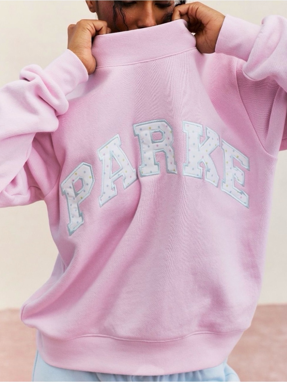 PARKE Birthday Cake funfetti mockneck L/XL